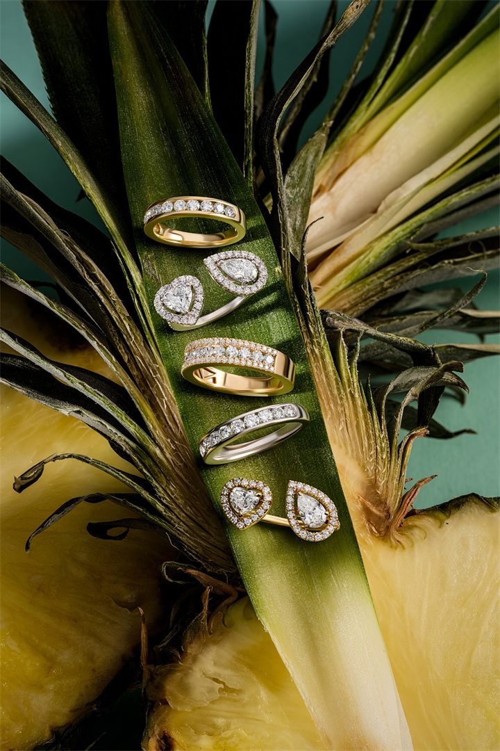 Fine jewellery photography by Moataz Hachem, Dubai