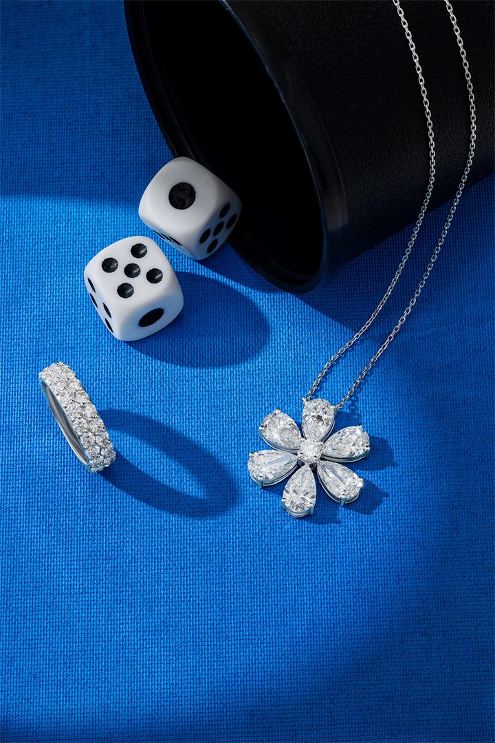Fine jewellery photography by Moataz Hachem, Dubai