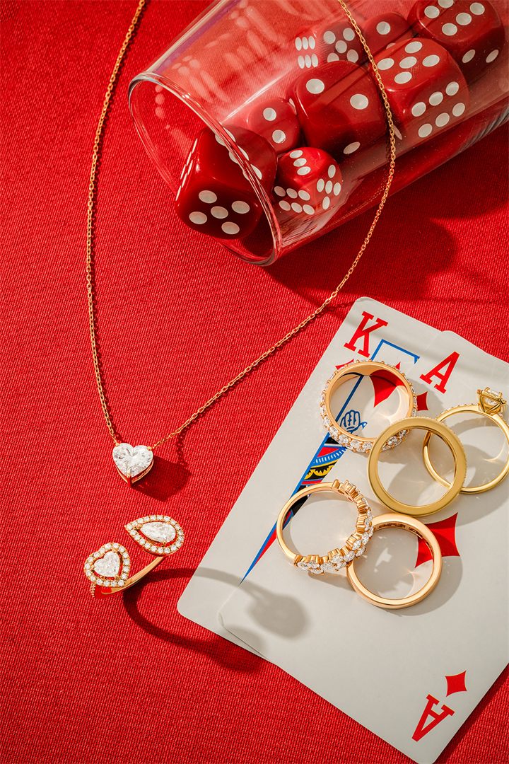 Fine jewellery photography by Moataz Hachem, Dubai