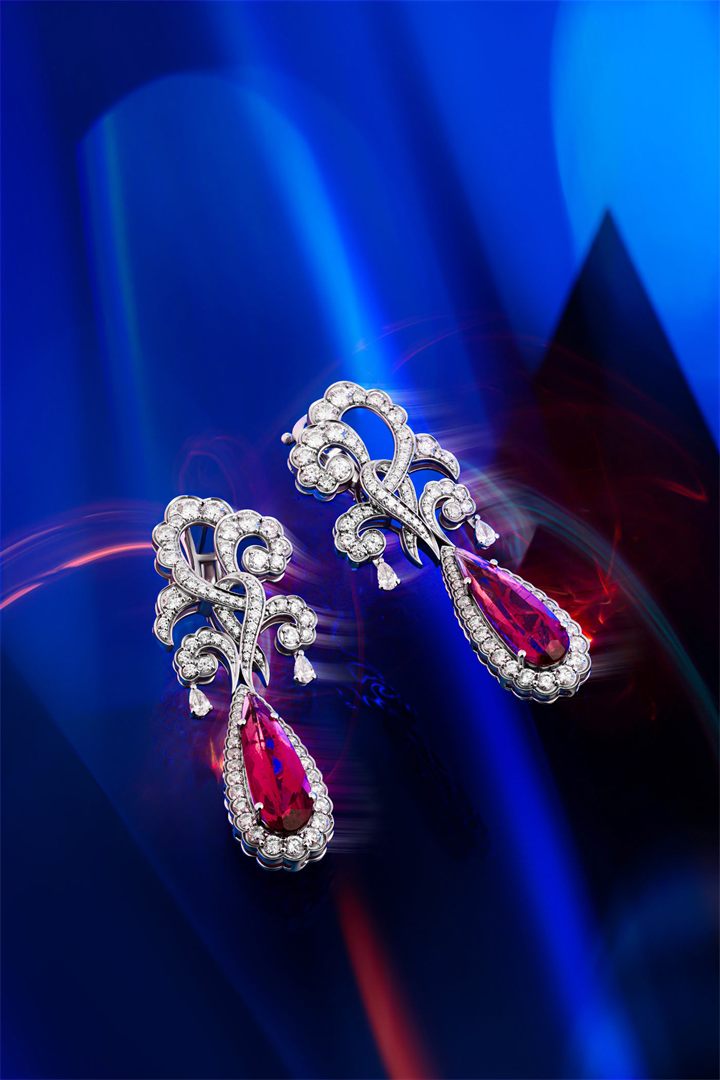 Fine jewellery photography by Moataz Hachem, Dubai