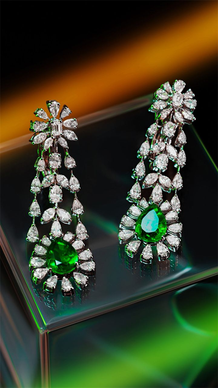 Fine jewellery photography by Moataz Hachem, Dubai