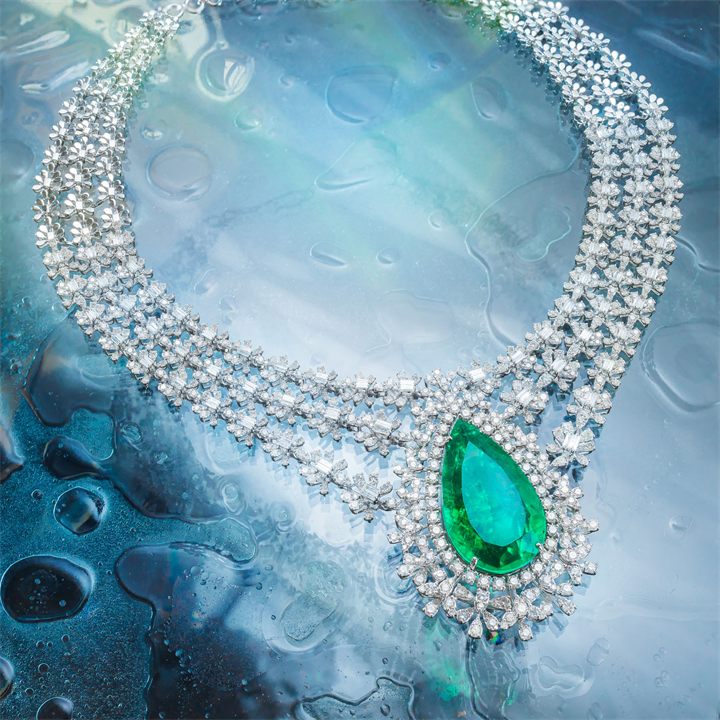 Fine jewellery photography by Moataz Hachem, Dubai
