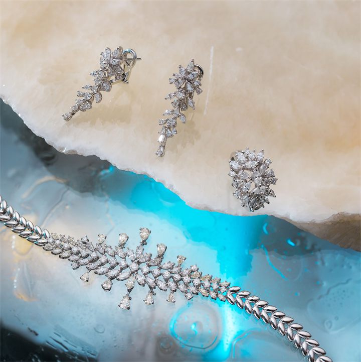 Fine jewellery photography by Moataz Hachem, Dubai