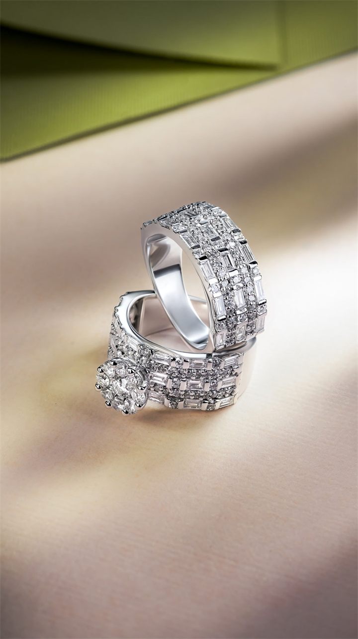 Fine jewellery photography by Moataz Hachem, Dubai