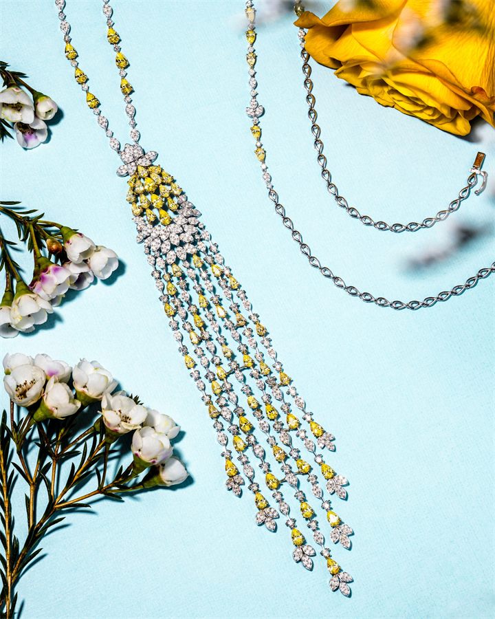 Fine jewellery photography by Moataz Hachem, Dubai