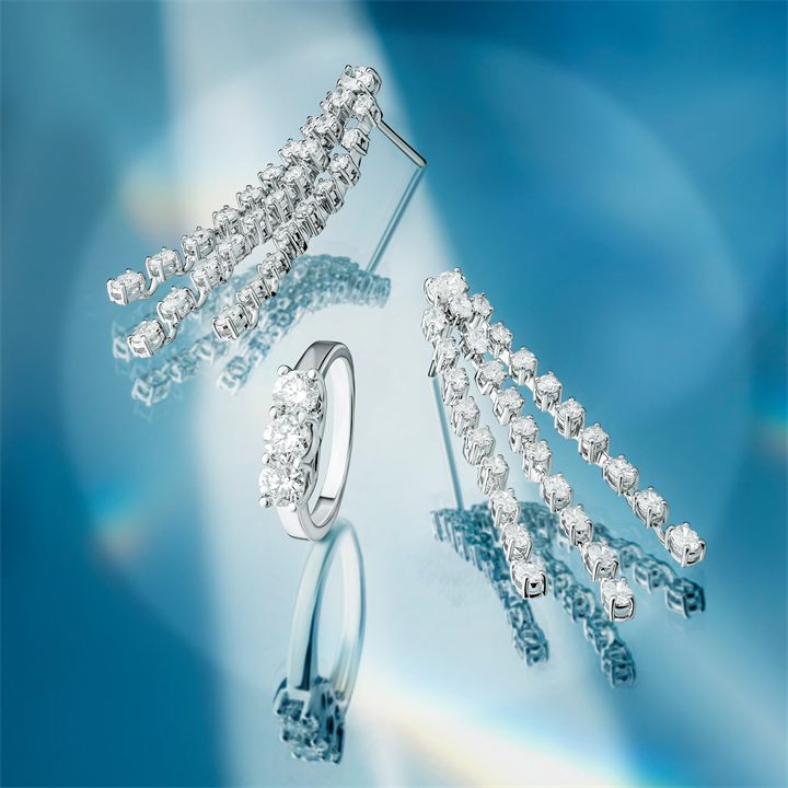 Fine jewellery photography by Moataz Hachem, Dubai
