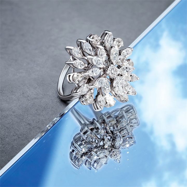 Fine jewellery photography by Moataz Hachem, Dubai