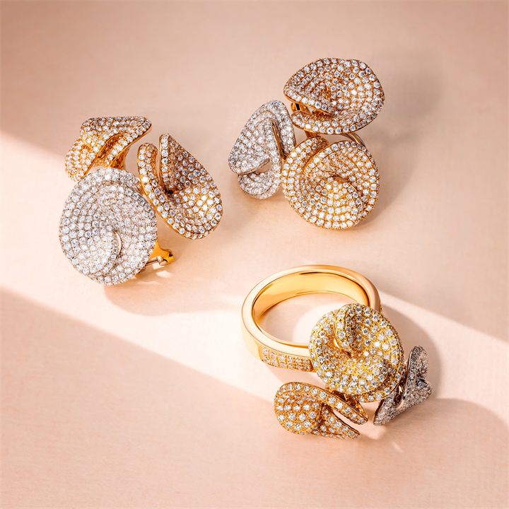 Fine jewellery photography by Moataz Hachem, Dubai