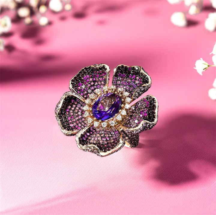 Fine jewellery photography by Moataz Hachem, Dubai