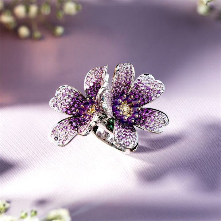 Fine jewellery photography by Moataz Hachem, Dubai